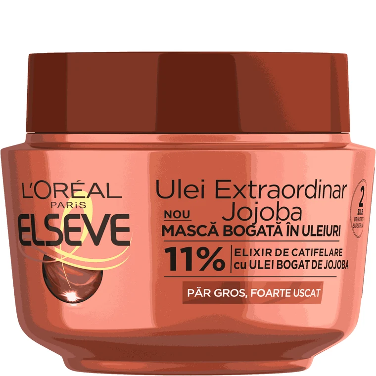 L’Oréal Elseve Mască Păr 300 ml · Ulei Extraordinar Jojoba, 300 ml, imagine de referință