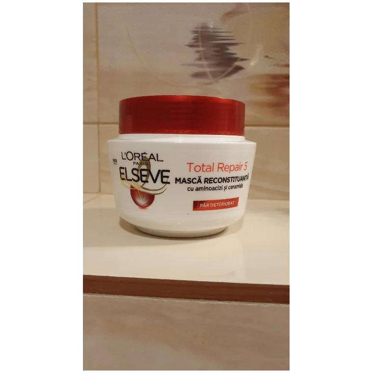 L’Oréal Elseve Mască Păr 300 ml · Total Repair 5, 300 ml, imagine de referință