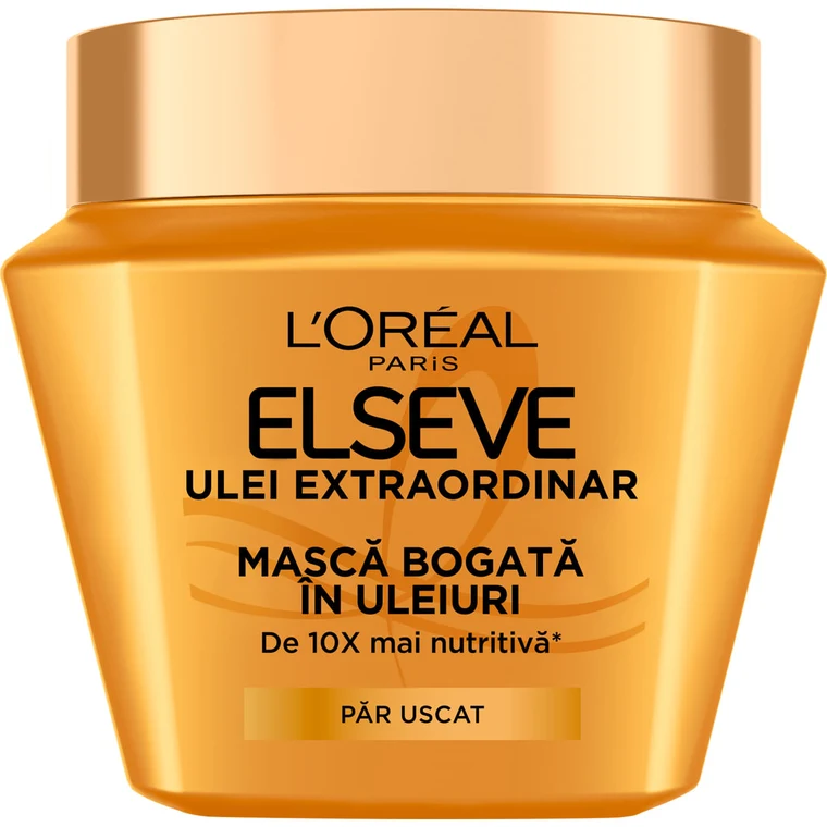 L’Oréal Elseve Mască Păr 300 ml · Ulei Extraordinar, 300 ml, imagine de referință