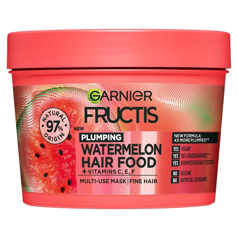 Garnier Fructis Mască Păr 390 ml · Pepene, 390 ml, imagine de referință