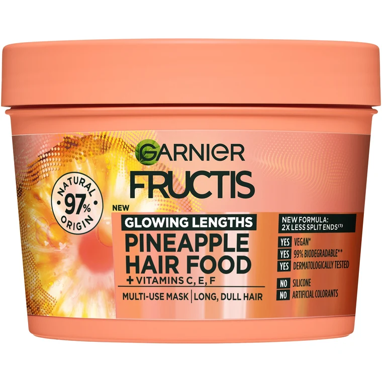 Garnier Fructis Mască Păr 390 ml · Ananas, 390 ml, imagine de referință