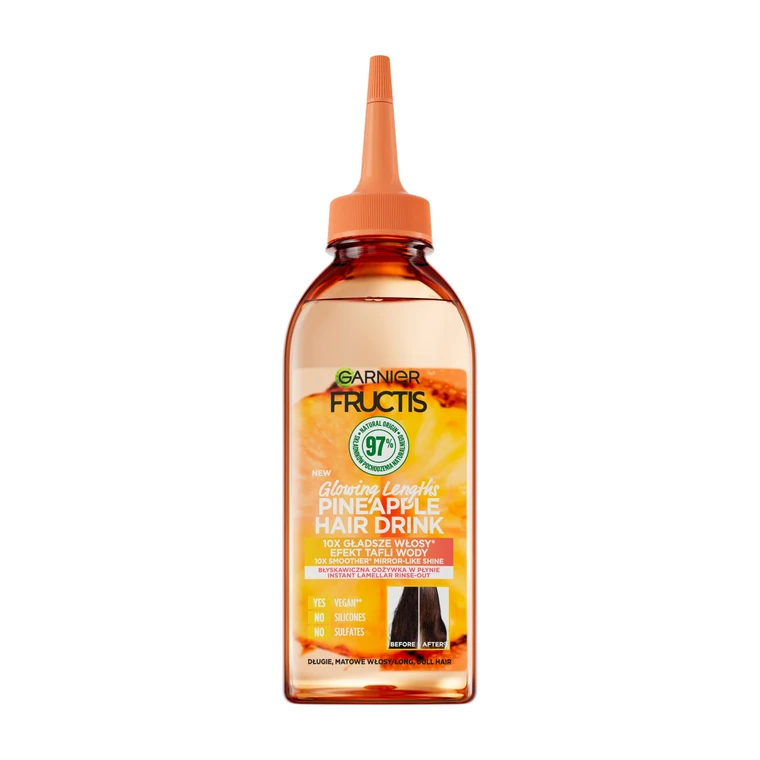 Garnier Fructis Balsam Lichid 200 ml · Ananas, 200 ml, imagine de referință