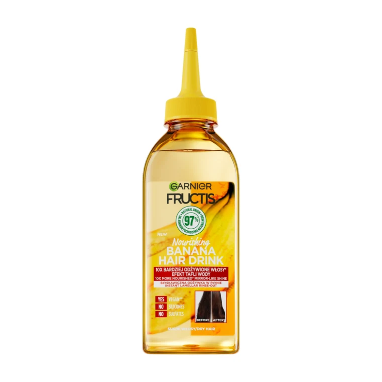 Garnier Fructis Balsam Lichid 200 ml · Banana, 200 ml, imagine de referință