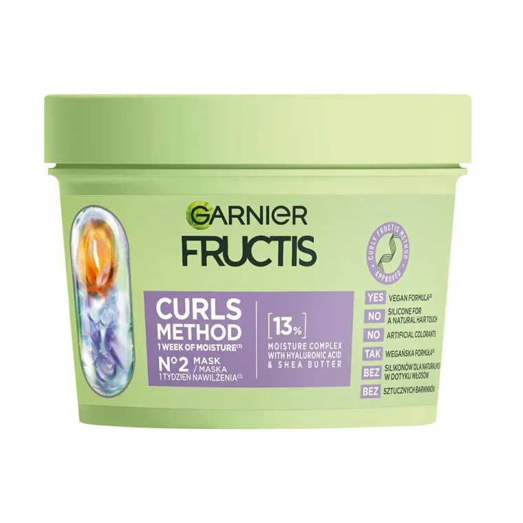 Garnier Fructis Mască Păr 370 ml · Curls Method, 370 ml, imagine de referință