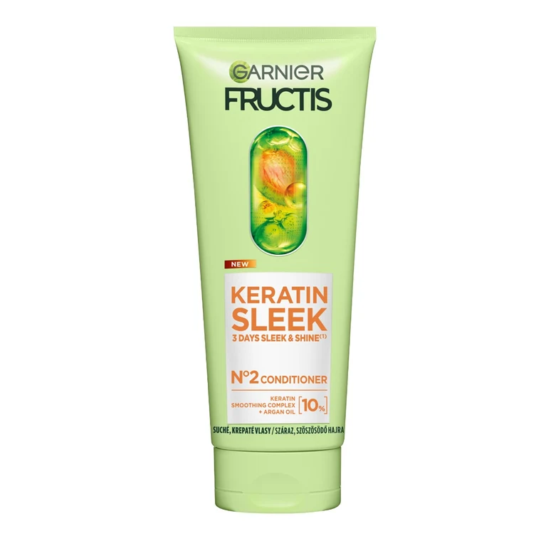 Garnier Fructis Balsam 200 ml · Keratin Sleek, 200 ml, imagine de referință