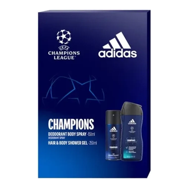 Adidas CC Deo 150 ml + Gd 250 ml · Champions, 150 ml + 250 ml, imagine de referință