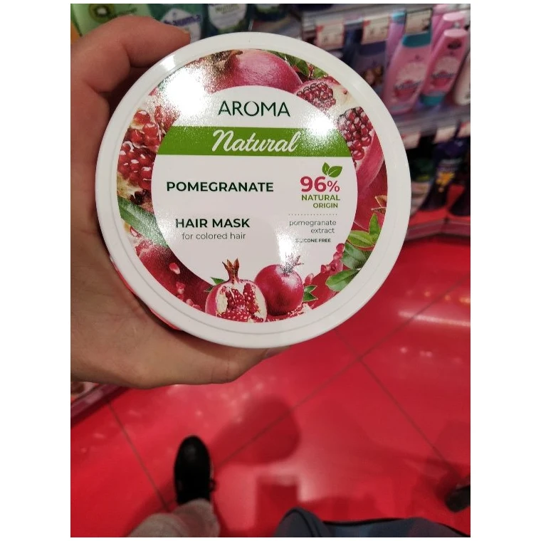 Aroma Natural Mască Păr 450 ml · Pomegranate, 450 ml, imagine de referință