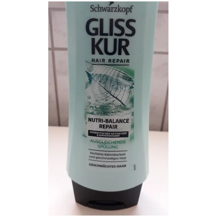 Gliss Balsam Păr 200 ml · Nutri - Balance Repair, 200 ml, imagine de referință