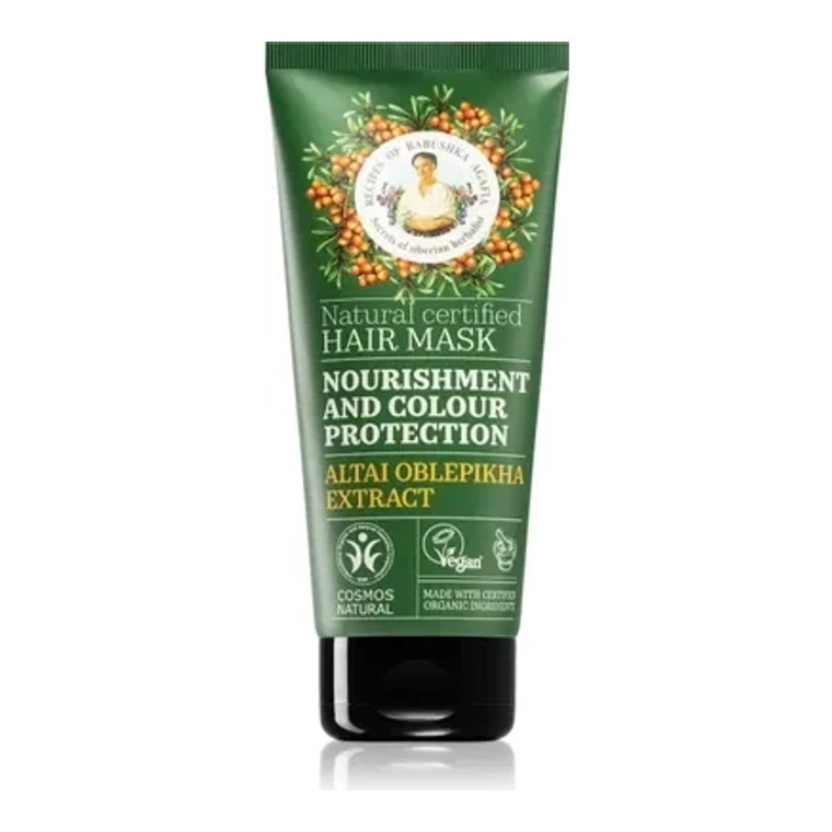 Bunica Agafia Mască Păr 200 ml · Hranirea si Protectia Culorii, 200 ml, imagine de referință
