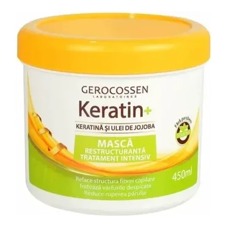Gerocossen Mască Păr 450 ml · Keratina si Ulei de Jojoba, 450 ml, imagine de referință