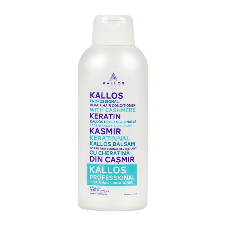 Kallos Balsam Păr 1000 ml · Proesional Scris cu Verde Keratin, 1000 ml, imagine de referință
