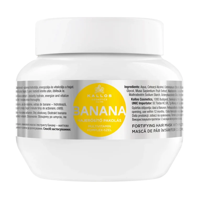 Kallos Balsam Tratament Par 275 ml · Banana, 275 ml, imagine de referință