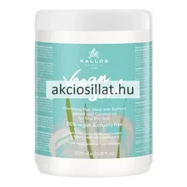 Kallos Tratament Par 1 l · Vegan Soul-Bambus & Cocos Oil, 1 l, imagine de referință