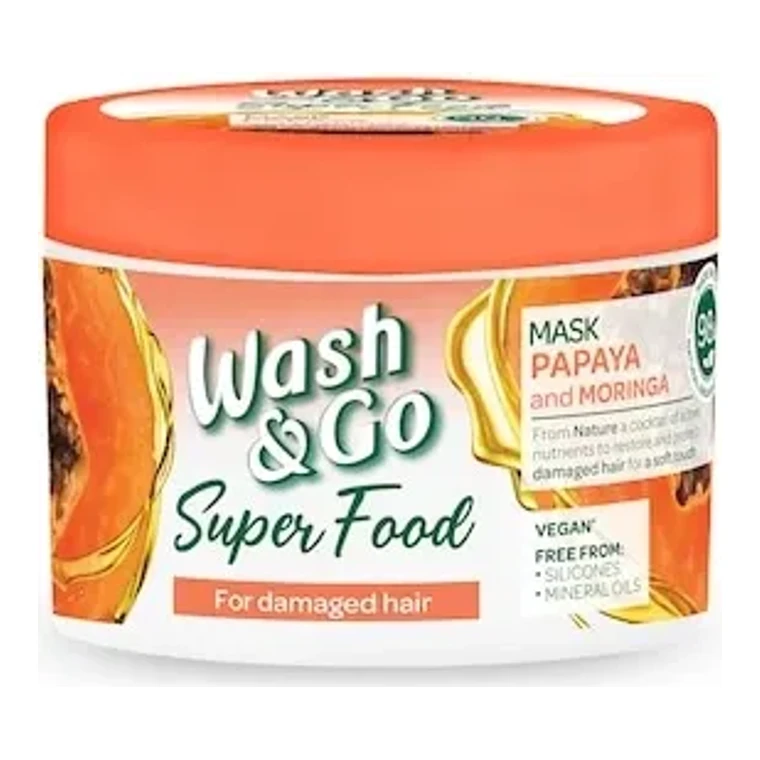 Wash Go Mască Păr Superfood 300 ml · Papaya, 300 ml, imagine de referință