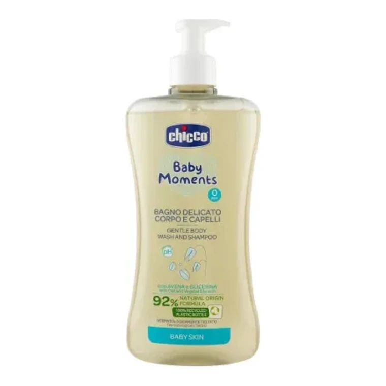 Chicco Baby Șampon 500 ml · Bagno Delicato Corpo E Capelii, 500 ml, imagine de referință
