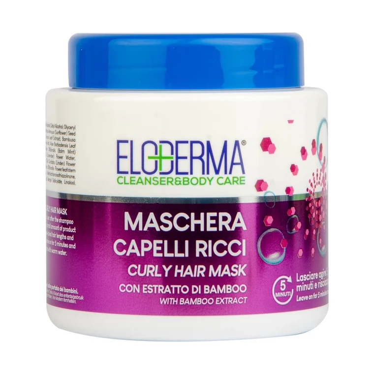 Eloderma Mască Păr 500 ml · Par Ondulat-Bambus Extract, 500 ml, imagine de referință