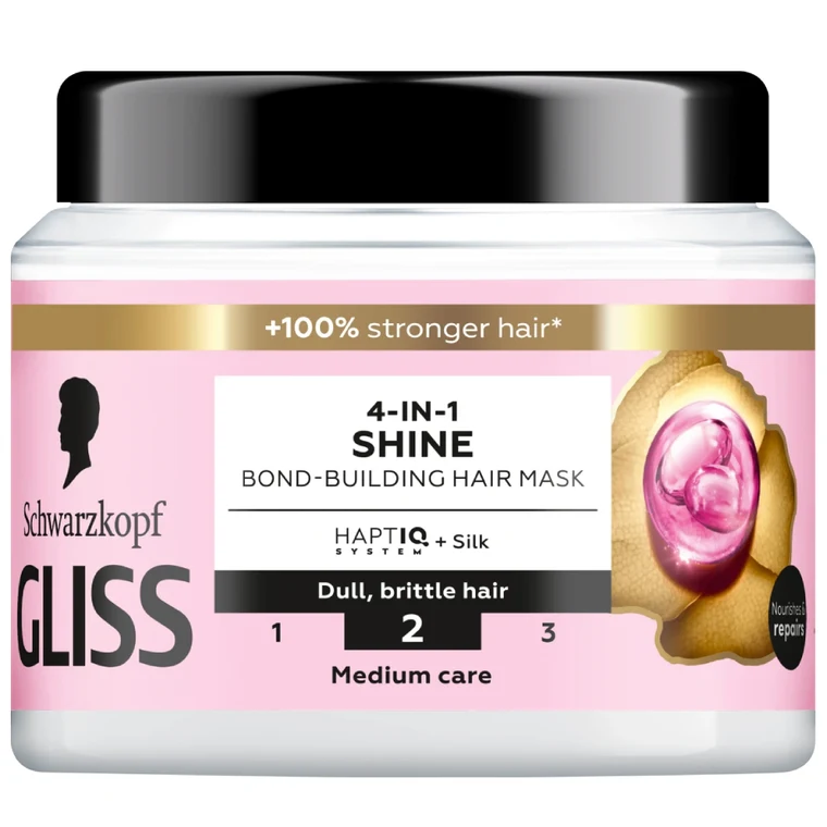 Gliss Mască Păr 400 ml · 4in1 Shine, 400 ml, imagine de referință