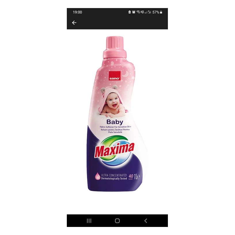 Sano Maxima Balsam Haine Fresh Bloom, 1 l, imagine de referință
