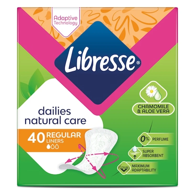 Libresse Absorbante Zilnice Regular, 40 buc., imagine de referință