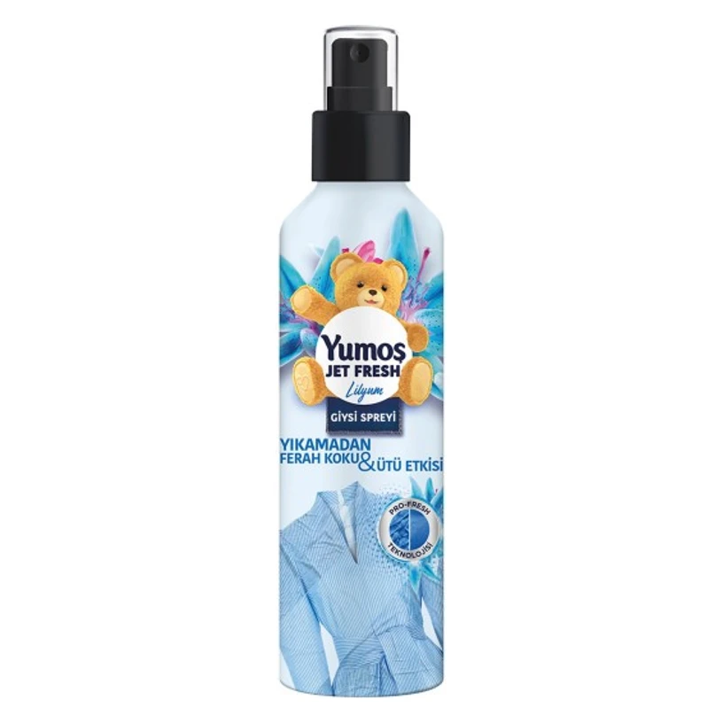 Yumos Jet Fresh Spray Haine Lilyum, 200 ml, imagine de referință