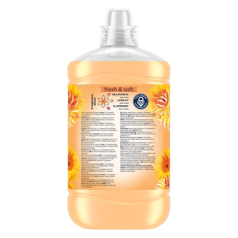 Coccolino Balsam Haine Orange Rush, 1.7 l, imagine de referință