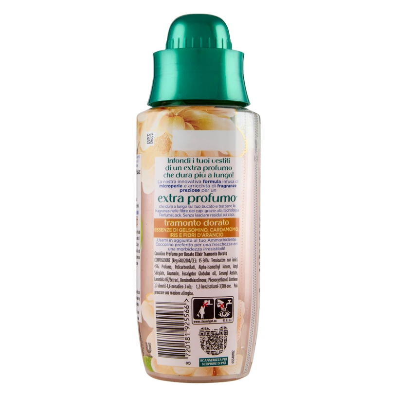Coccolino Elixir Parfum Haine Tramonto Dorato, 342 ml, imagine de referință