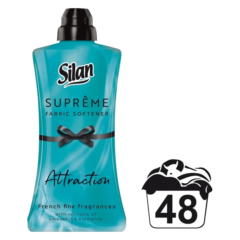 Silan Balsam Haine Supreme Attraction Albastru, 1.2 l, imagine de referință