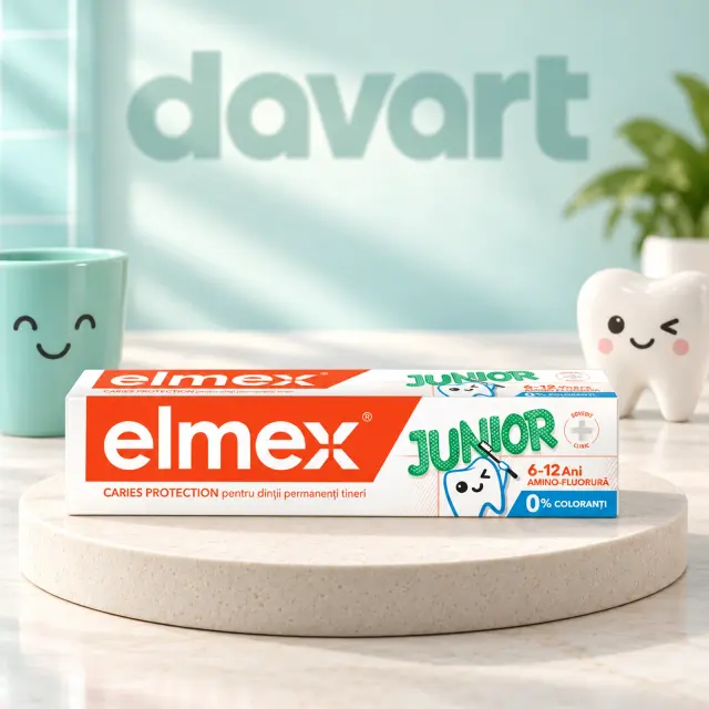 Elmex Pastă de Dinți 75 ml · Junior 6–12 ani, 75 ml, imagine de referință