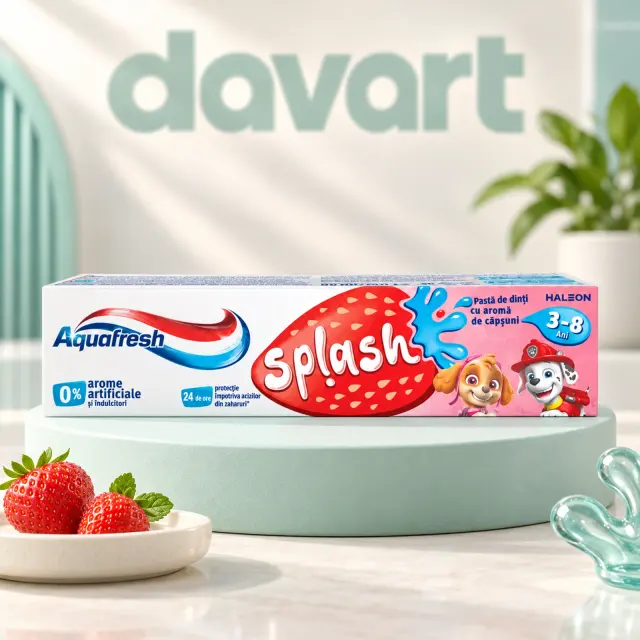 Aquafresh Pastă de Dinți 50 ml · Junior- 3–8 Splash, 50 ml, imagine de referință