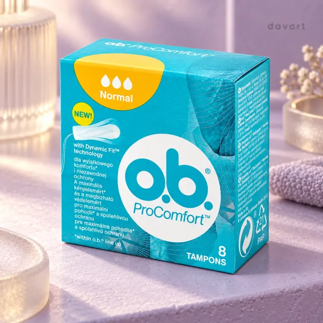 o.b. Absorbante 8 buc/set Normal Procomfort, 8 buc., imagine de referință