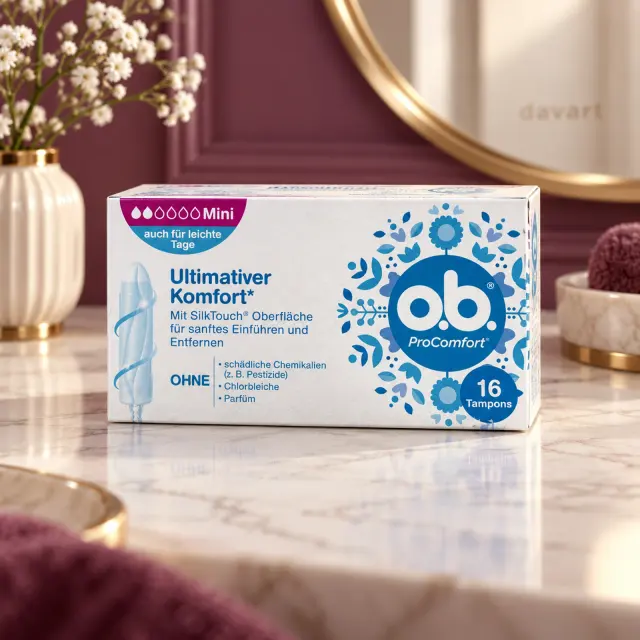 o.b. Absorbante 16 buc/set Mini, 16 buc., imagine de referință