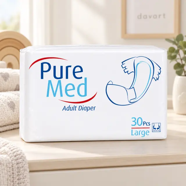 Pure Med Scutece Adulti l, 30 buc., imagine de referință