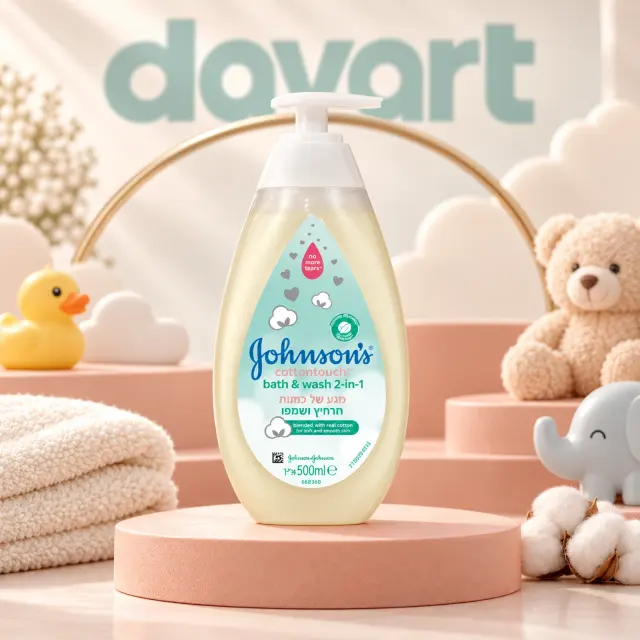 Johnson’s Baby Bagnodoccia 500 ml · Cotton Touch, 500 ml, imagine de referință