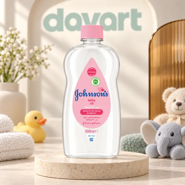Johnson’s Baby Ulei 500 ml · Roz, 500 ml, imagine de referință