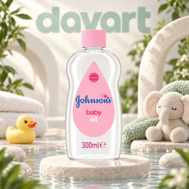 Johnson’s Baby Ulei 300 ml · Roz, 300 ml, imagine de referință