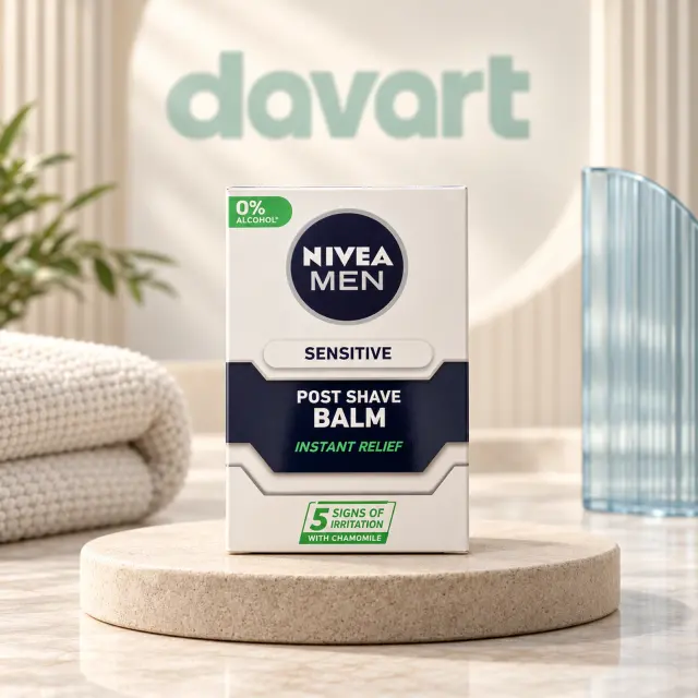 NIVEA Balsam după Ras Sensitive, 100 ml, imagine de referință