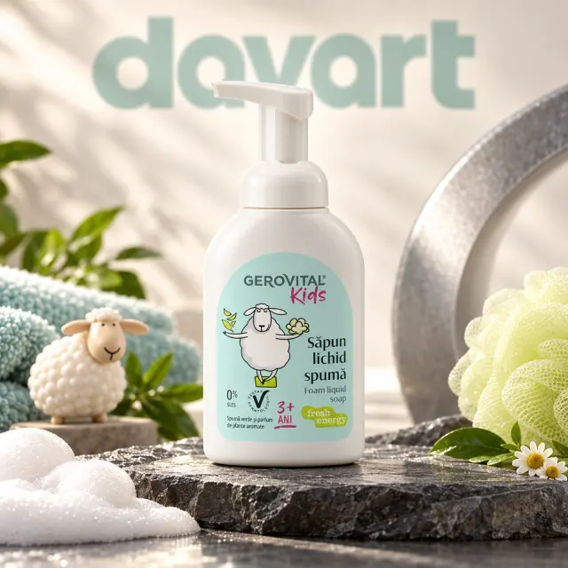 Gerovital Sapun Lichid Kids 300 ml · 7560-Fresh Energy, 300 ml, imagine de referință