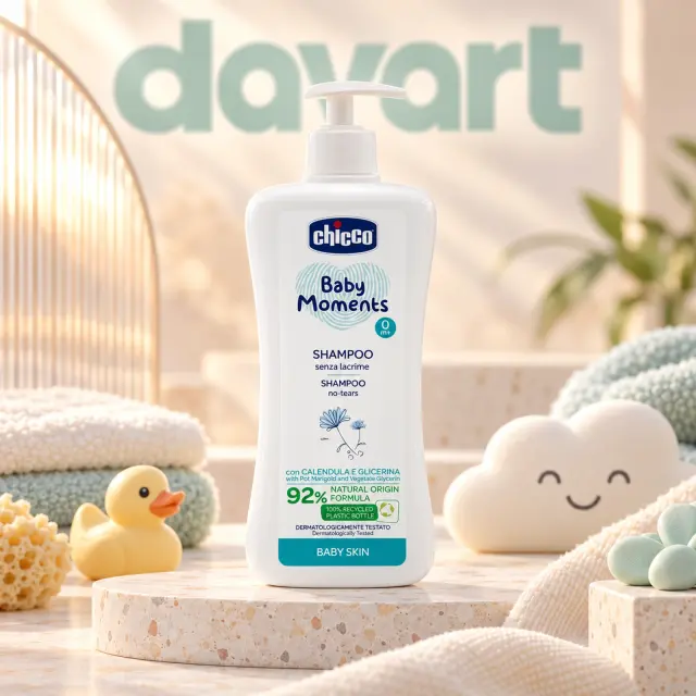 Chicco Șampon si Gel de Duș Copii 500 ml · Fara Lacrimi, 500 ml, imagine de referință