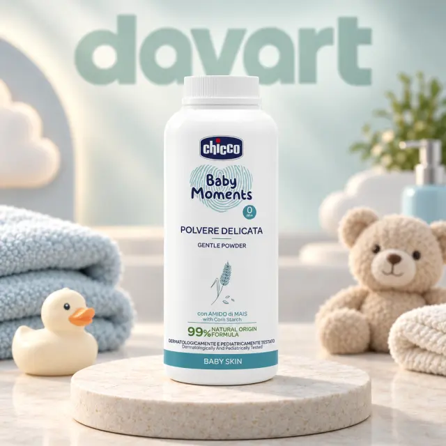 Chicco Pudra Baby 130 g, 130 g, imagine de referință