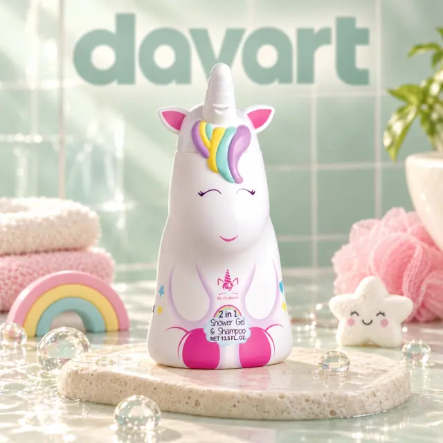 AV 2in1 Gel de Duș Șampon Figurina 400 ml · Unicorn, 400 ml, imagine de referință