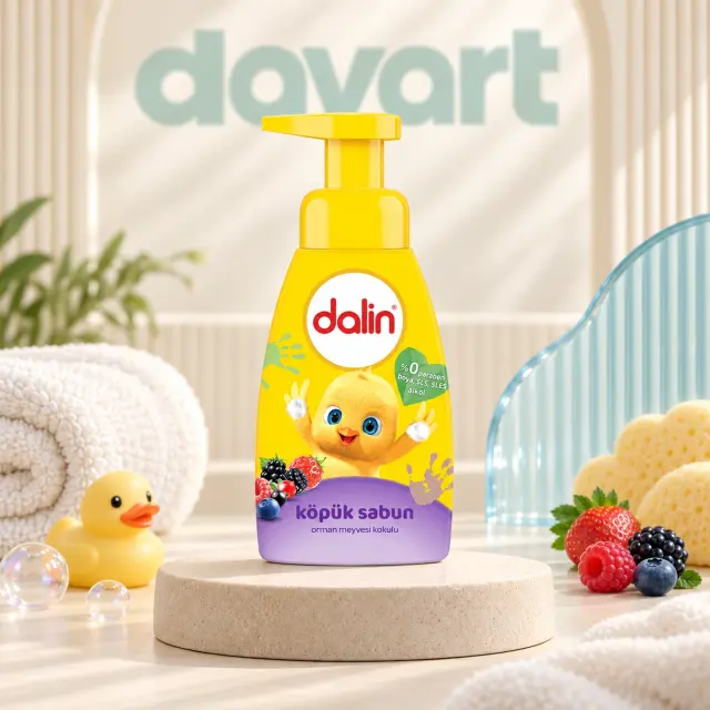 Dalin Sapun Spuma Copii 200 ml · Mixed Berries, 200 ml, imagine de referință