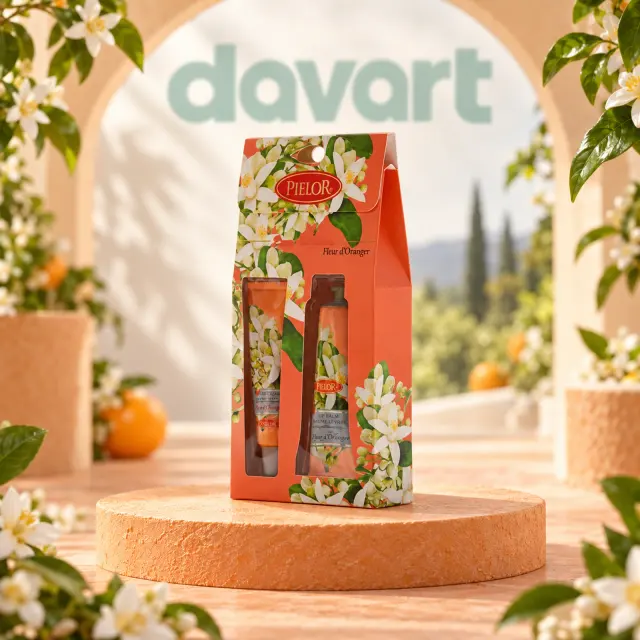 Pielor Set Balsam Buze Crema Maini · Fleur D'Oranger, Format de verificat, imagine de referință