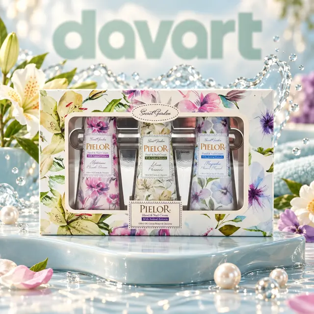 Pielor Set Exotic Dream Crema Maini 3/set · Secret Garden, 3 buc., imagine de referință