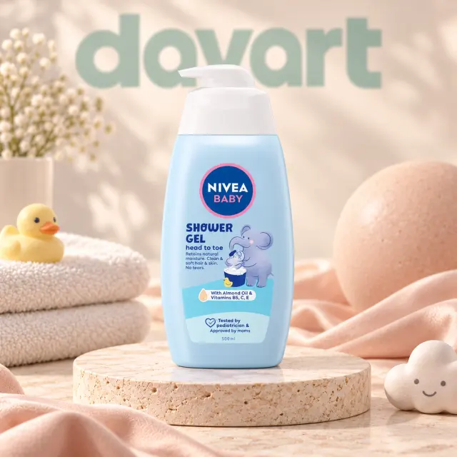 NIVEA Baby Gel de Duș 500 ml, 500 ml, imagine de referință