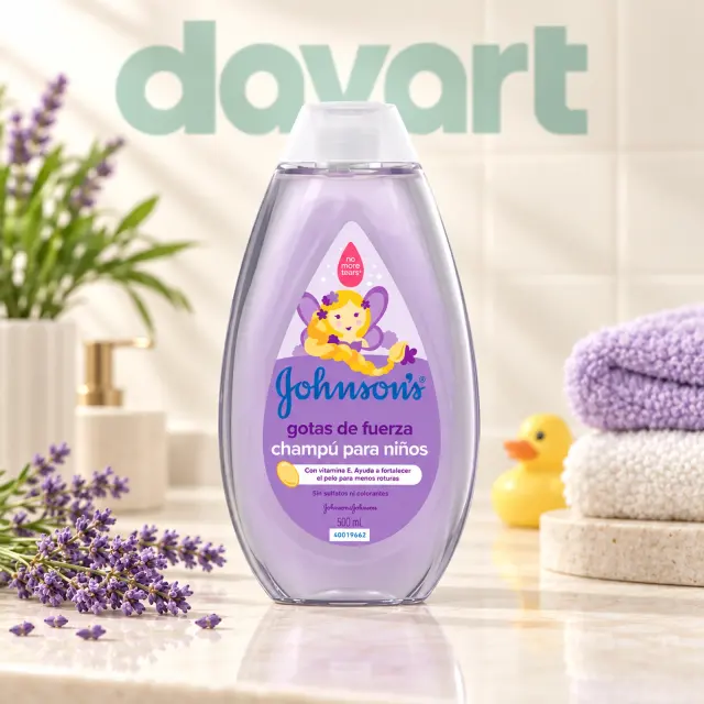 Johnson’s Baby Șampon 500 ml · Fara Pompa-Lavanda, 500 ml, imagine de referință