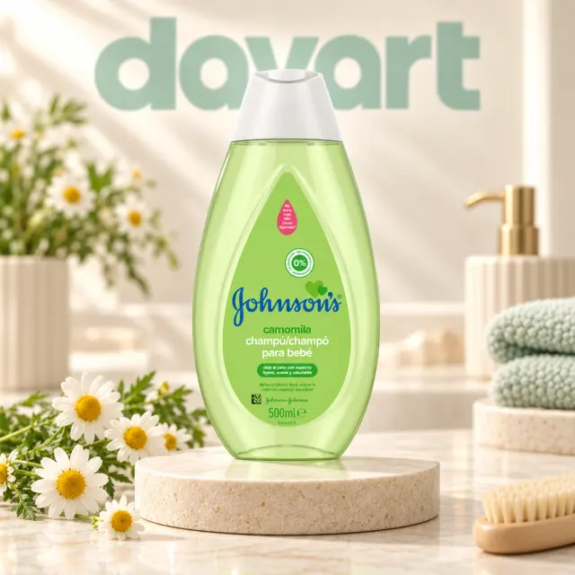 Johnson’s Baby Șampon 500 ml · Verde Transparent- Fara Pompa-Camomile, 500 ml, imagine de referință