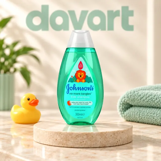 Johnson’s Baby Șampon 300 ml · Descurcat Parul Verde Transparent, 300 ml, imagine de referință