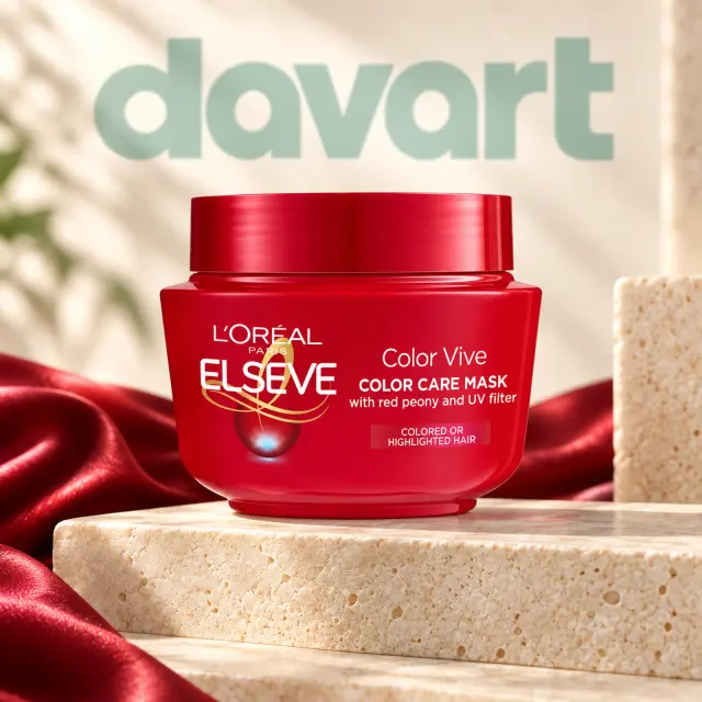 L’Oréal Elseve Mască Păr 300 ml · Color Vive, 300 ml, imagine de referință