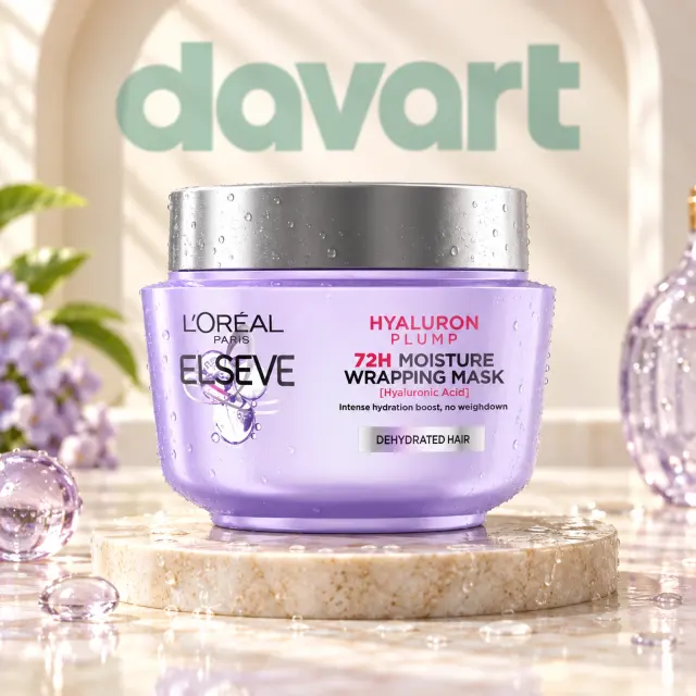 L’Oréal Elseve Mască Păr 300 ml · Hyaluron Plump, 300 ml, imagine de referință