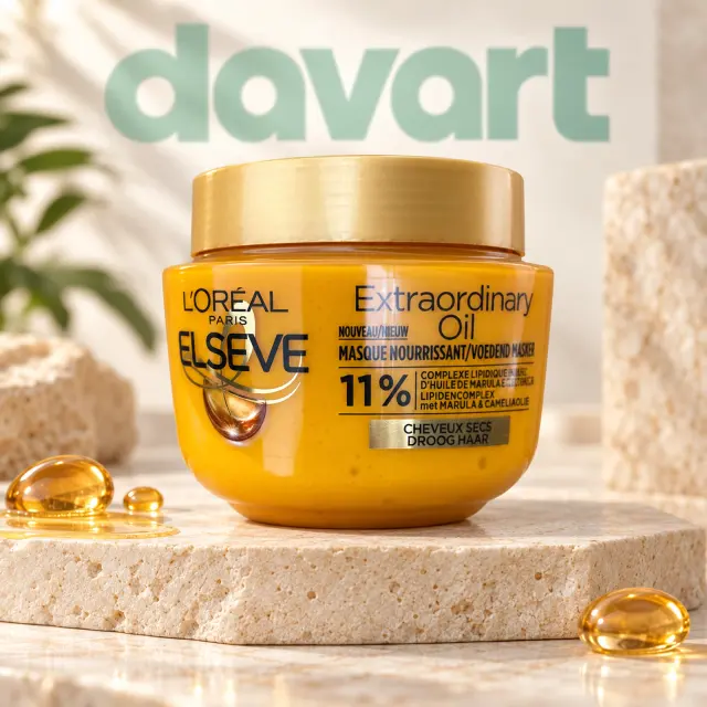 L’Oréal Elseve Mască Păr 300 ml · Extraordinary Oil, 300 ml, imagine de referință
